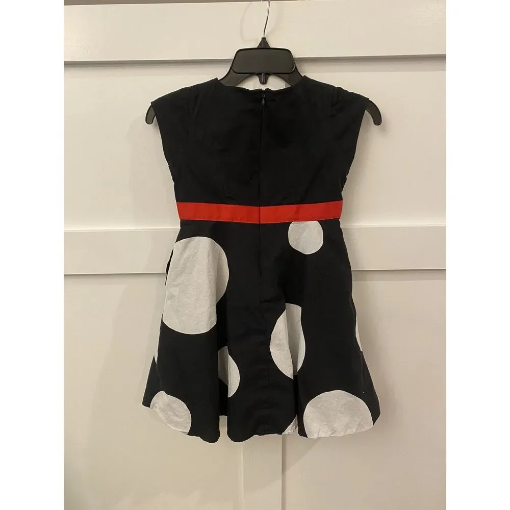 Disney Parks‎ Minnie Mouse FaBOWlous Dress Girls SZ M 8 EUC